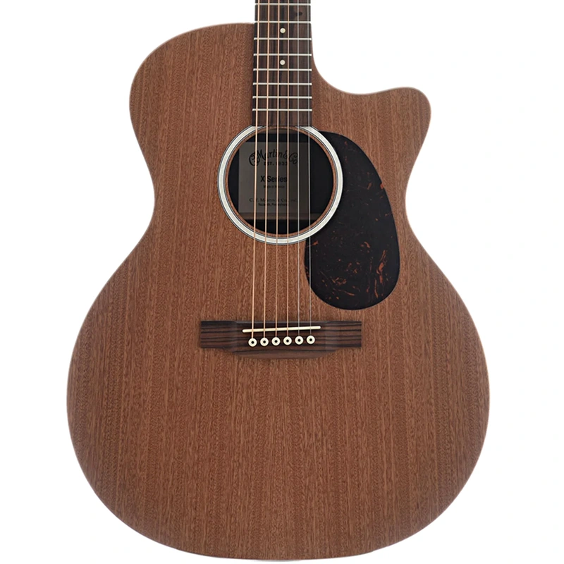Martin GPC-X2E Cutaway guitar with Pickup & Gigbag - Macassar HPL with Solid Sapele Top