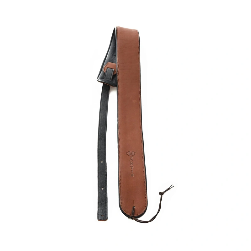 Martin Rolled Ball Glove Leather Strap, Brown