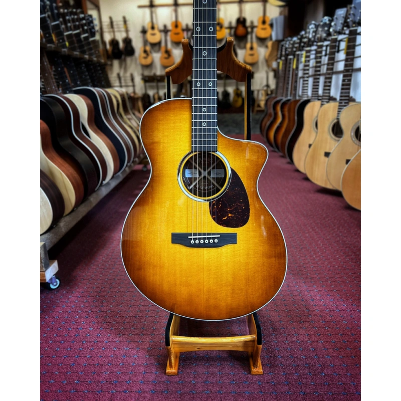 Martin SC-13E Special Burst Cutaway Guitar & Case, LR Baggs Element Pickup