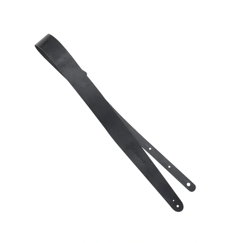Martin Vintage Leather Guitar Strap, Black