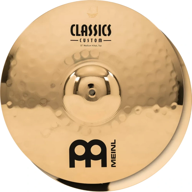 Meinl 15" Classics Custom Medium Hi Hat Cymbals