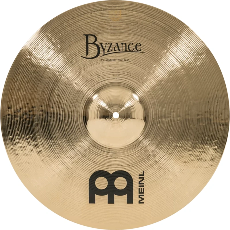 Meinl 19" Byzance Medium Thin Crash Brilliant Cymbal