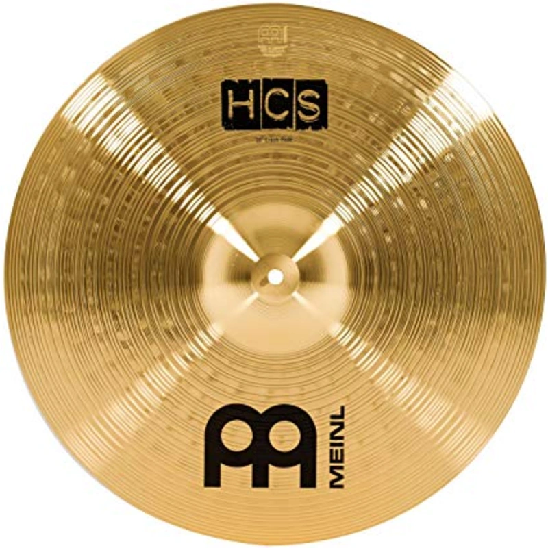 Meinl Cymbals HCS18CR 18" HCS Brass Crash/Ride Cymbal for Drum Set