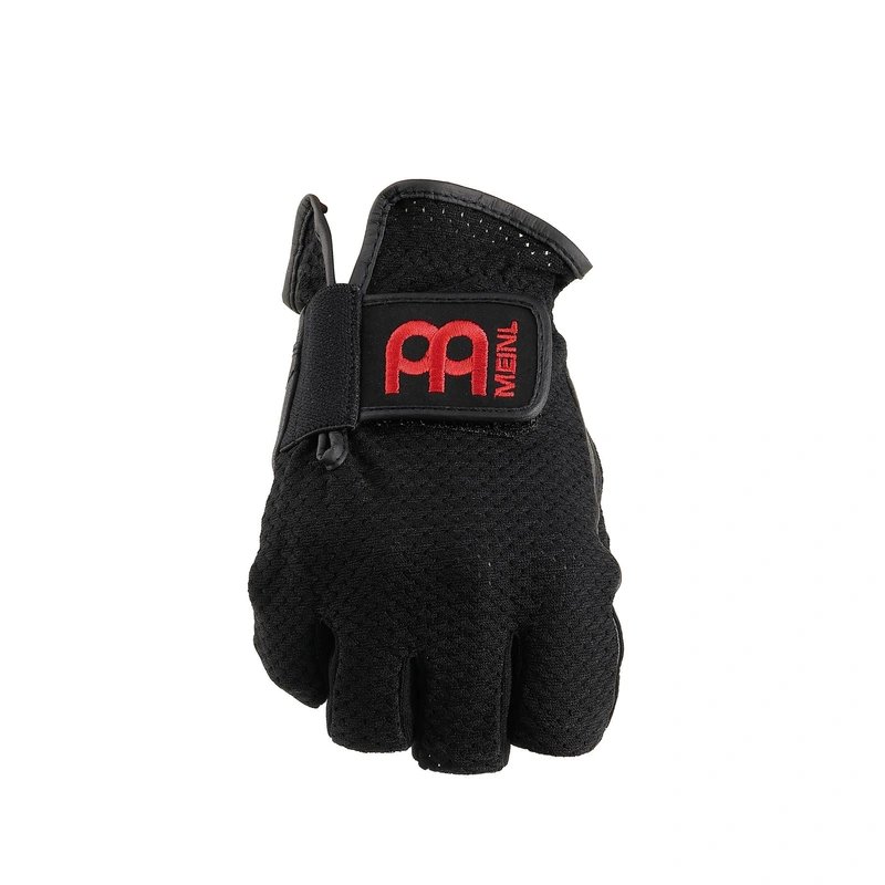 Meinl Drummer Fingerless Black Gloves - Large