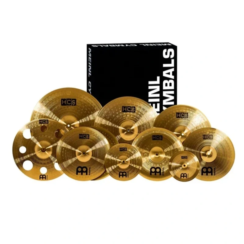 Meinl HCS-SCS1 Ultimate Complete Cymbal Set Pack with FREE 16" Trash Crash
