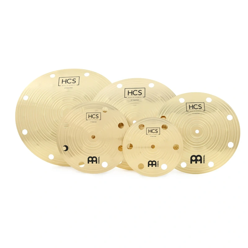 Meinl HCS80246SM Cymbals HCS Smack Stack Cymbal Pack - 8/10/12/14/16"