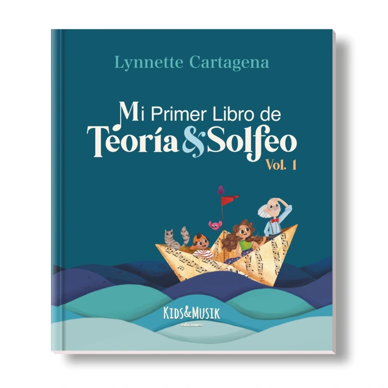 Mi Primer Libro de Teora y Solfeo Vol.1 Lynette Cartagena - New Version