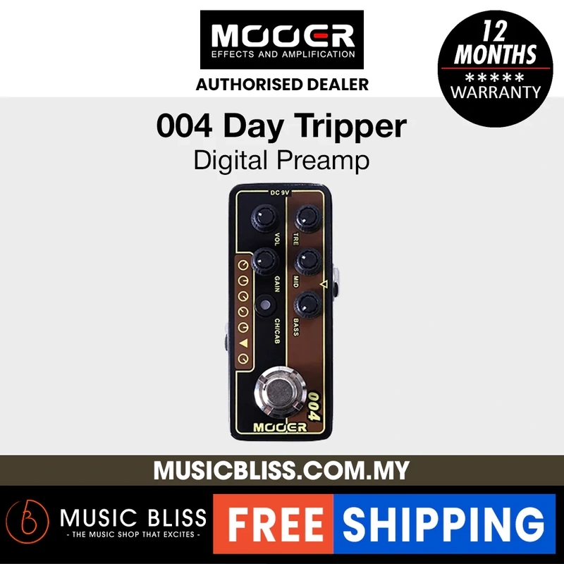 Mooer 004 Day Tripper Micro Preamp Pedal