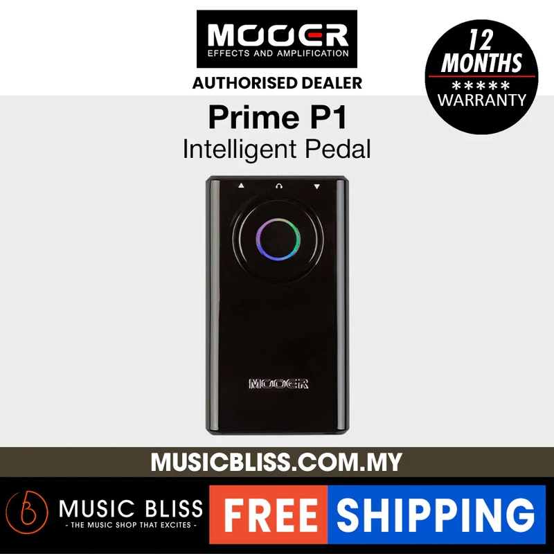 Mooer Prime P1 Intelligent Pedal - Black