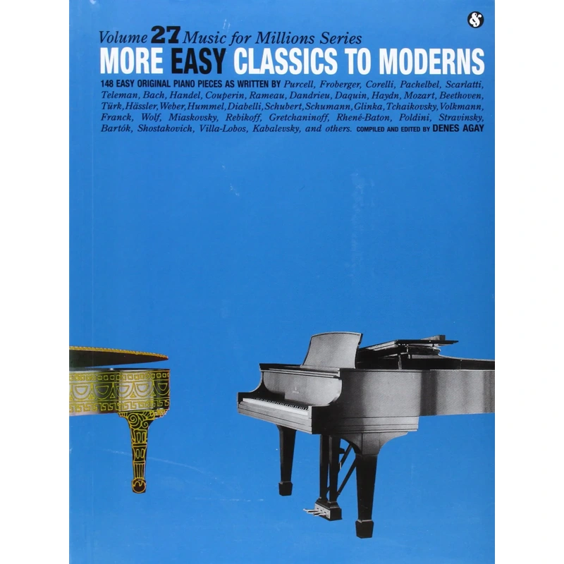 More Easy Classics to Moderns Vol. 27 Music for Millions Series