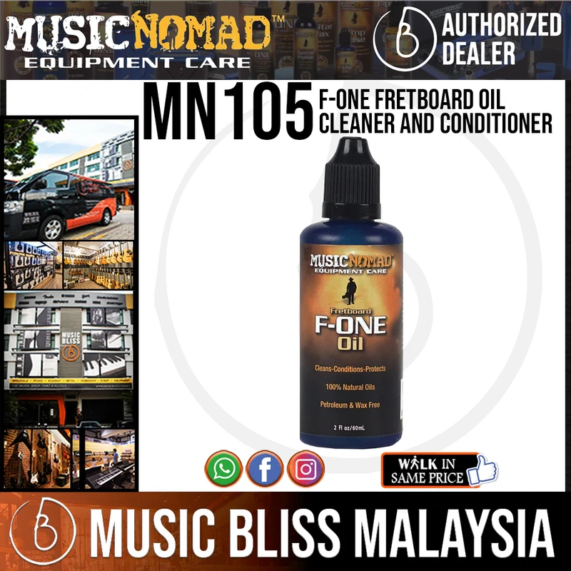 Music Nomad MN105 F-ONE Fretboard Oil Cleaner and Conditioner