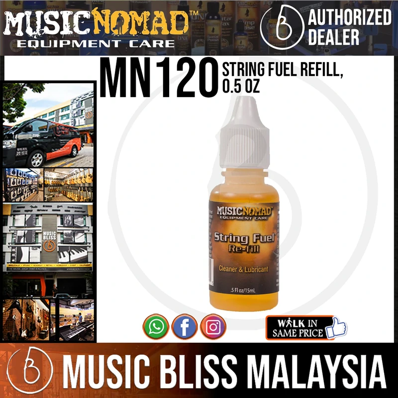 Music Nomad MN120 String Fuel Refill, 0.5 oz.