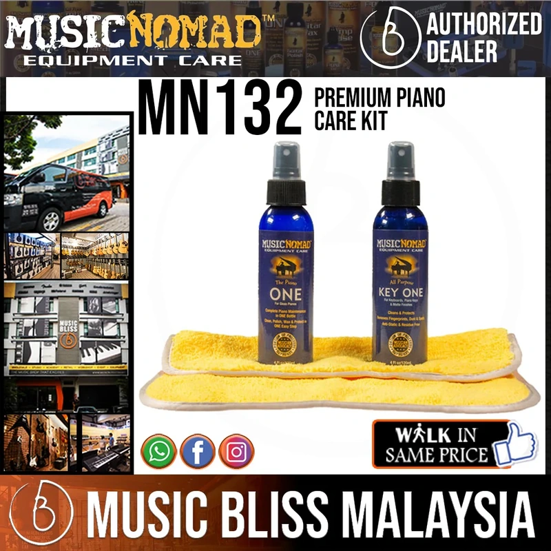 Music Nomad MN132 Premium Piano Care Kit