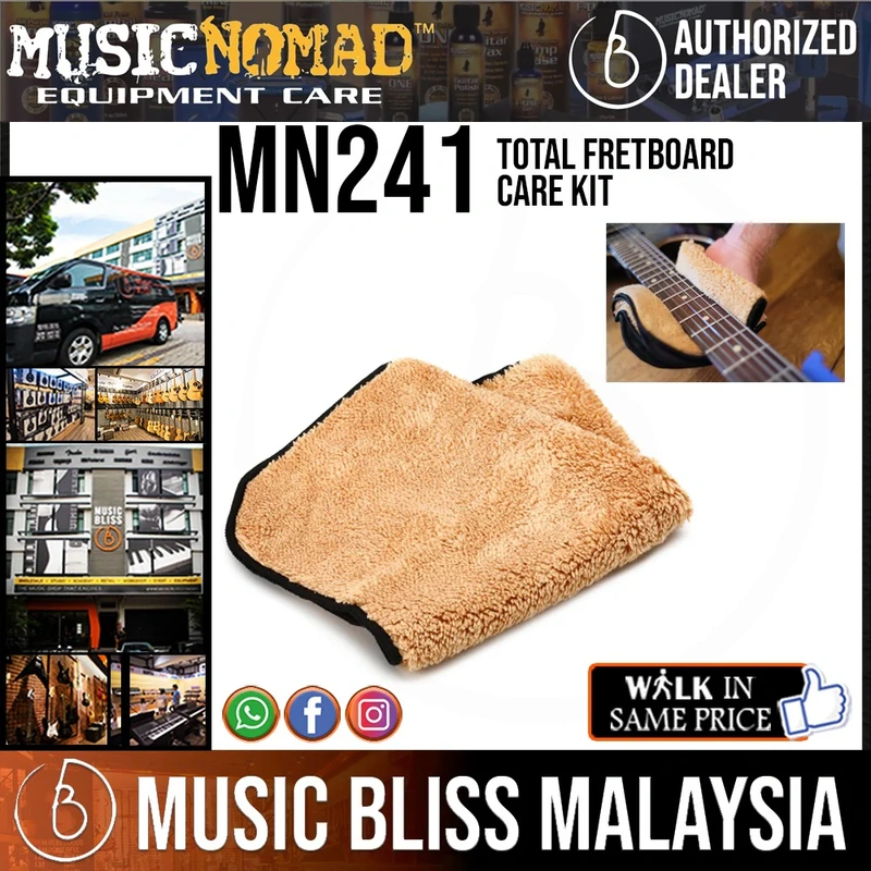 Music Nomad MN241 2 'n 1 Beyond Plush Players Cloth