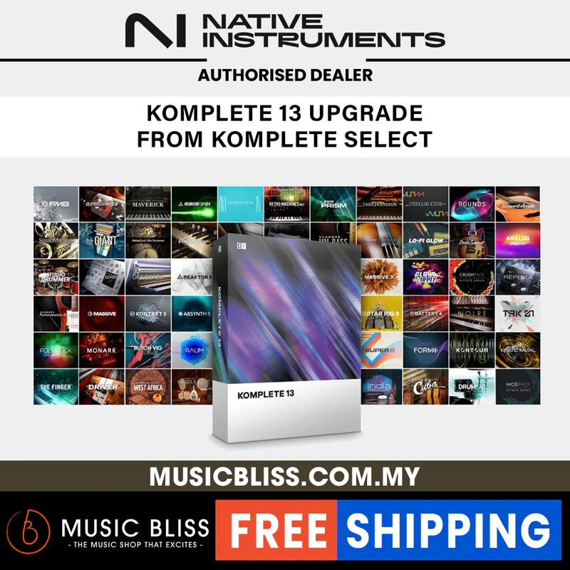 Native Instruments Komplete 13 Upgrade from Komplete Select