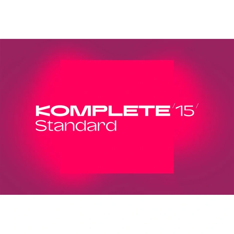 Native Instruments Komplete 15 Standard Edition Software Production Suite - Upgrade for S-Series Mk3 Controllers