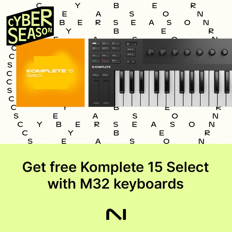 Native Instruments Komplete Kontrol M32 Micro Keyboard