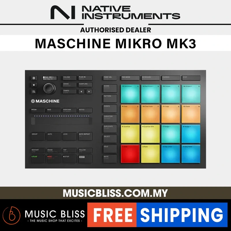 Native Instruments Maschine Mikro MK3 Groove Production