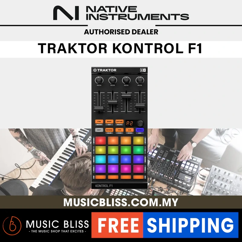 Native Instruments Traktor Kontrol F1 Remix Deck Controller