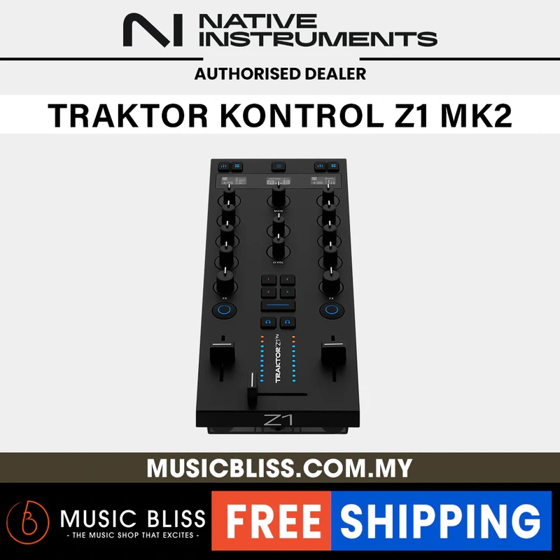 Native Instruments Traktor Kontrol Z1 MK2 DJ Mix Controller