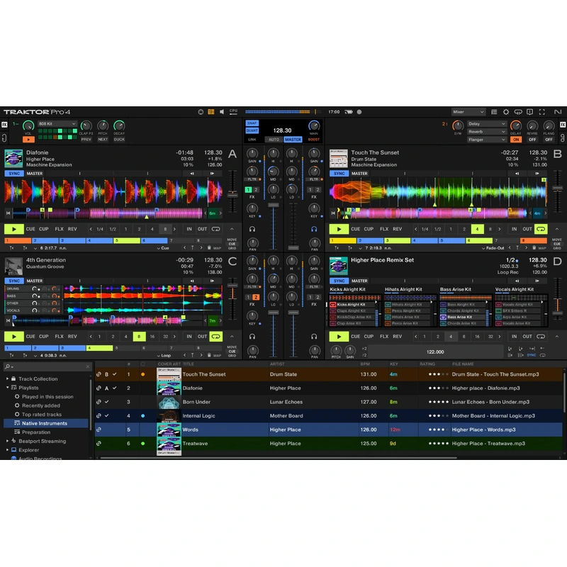 Native Instruments Traktor Pro 4 DJ Software - Upgrade from Traktor Pro 3