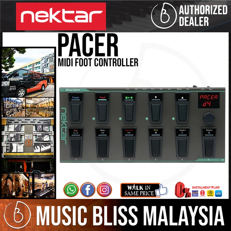 Nektar Pacer MIDI Foot Controller