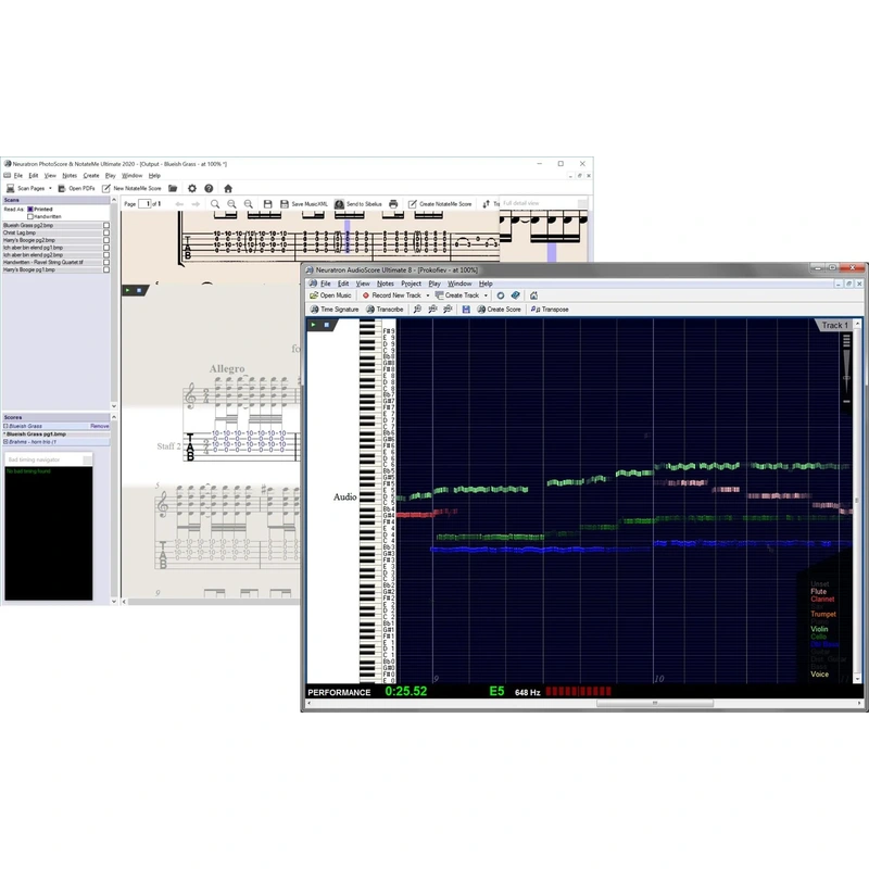 Neuratron PhotoScore & NotateMe Ultimate 2020 and AudioScore Ultimate 2020 Bundle
