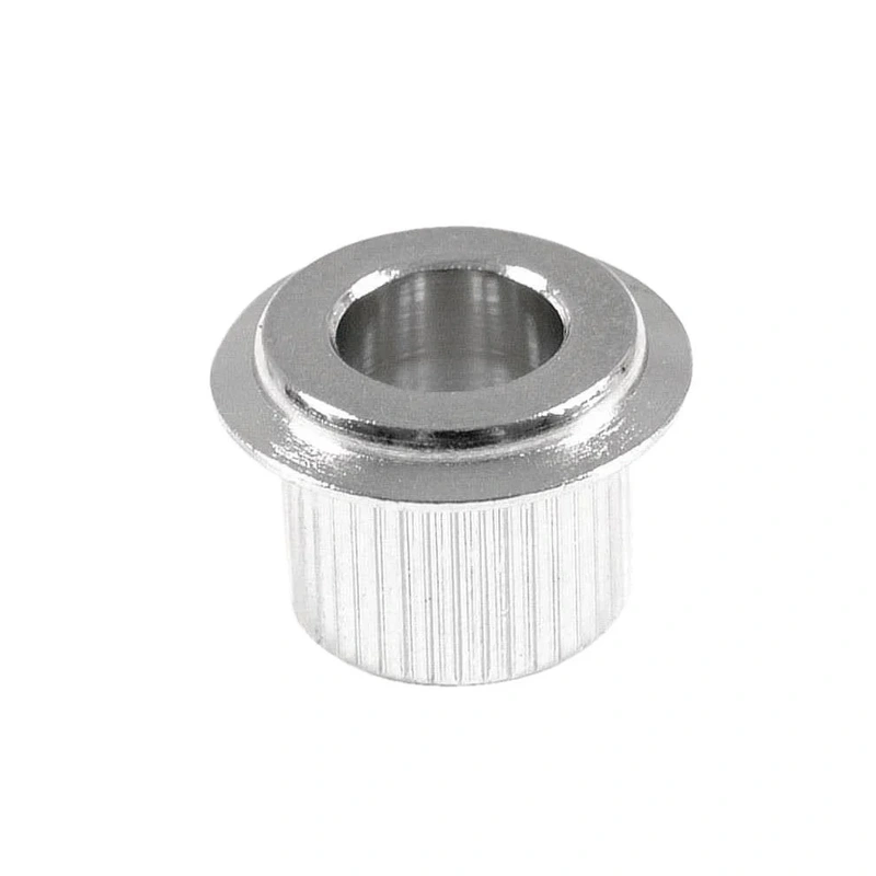 Nickel Adaptor Bushings for Vintage Replica Tuners, Set of 6