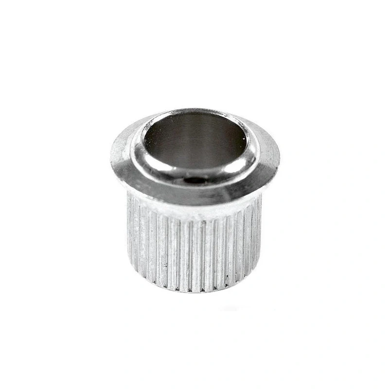 Nickel-Plated Press-Fit Slip-On Tuner Bushing