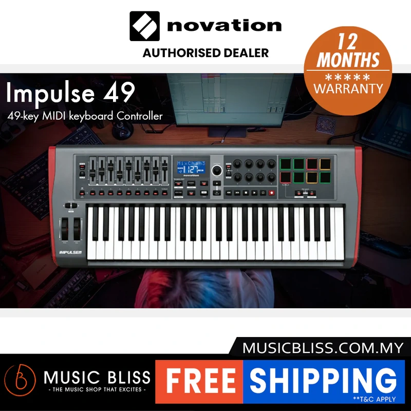 Novation Impulse 49 Keyboard Controller
