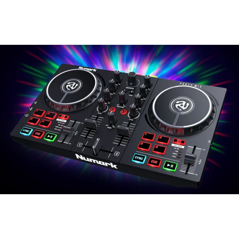 Numark Party Mix II DJ Controller w/ Built-In Light Show