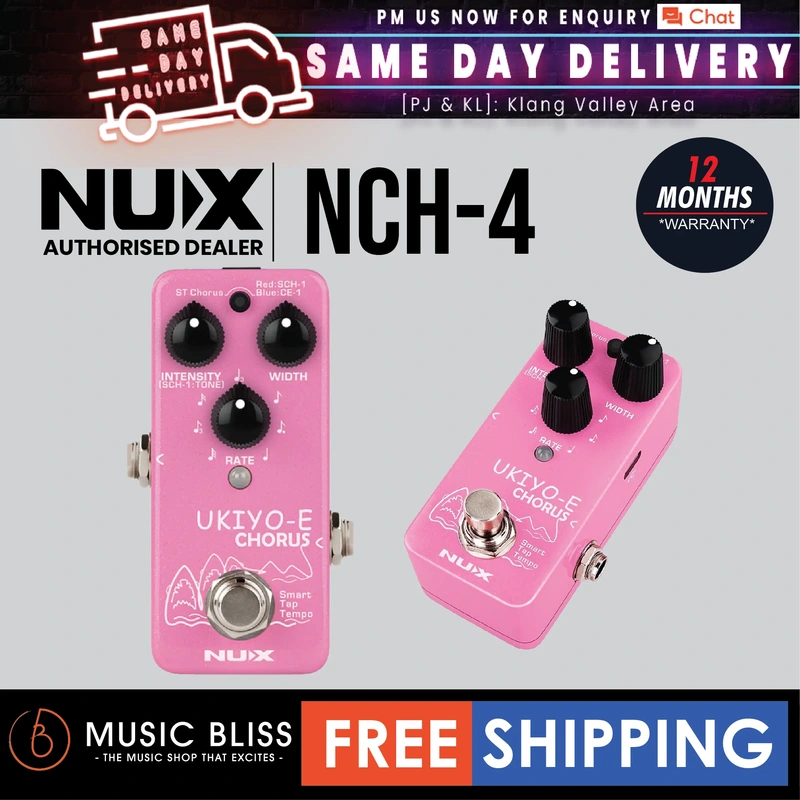 NUX NCH-4 Ukiyo E Chorus Effects Pedal