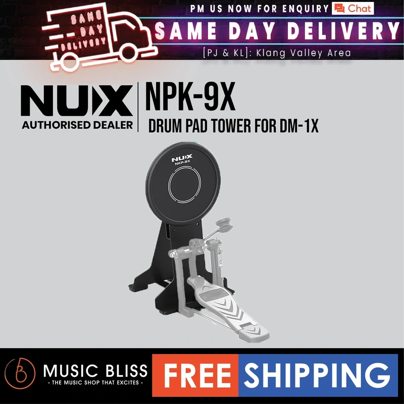 NUX NPK-9X Drum Pad Tower for DM-1X