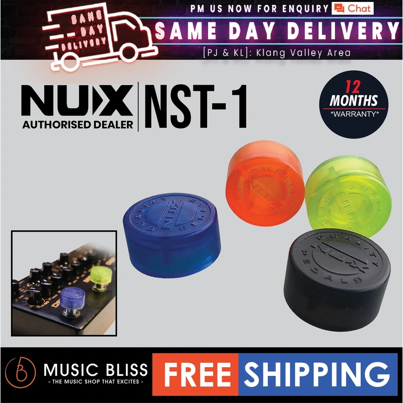 NUX NST1 Pedal Topper Footswitch Caps