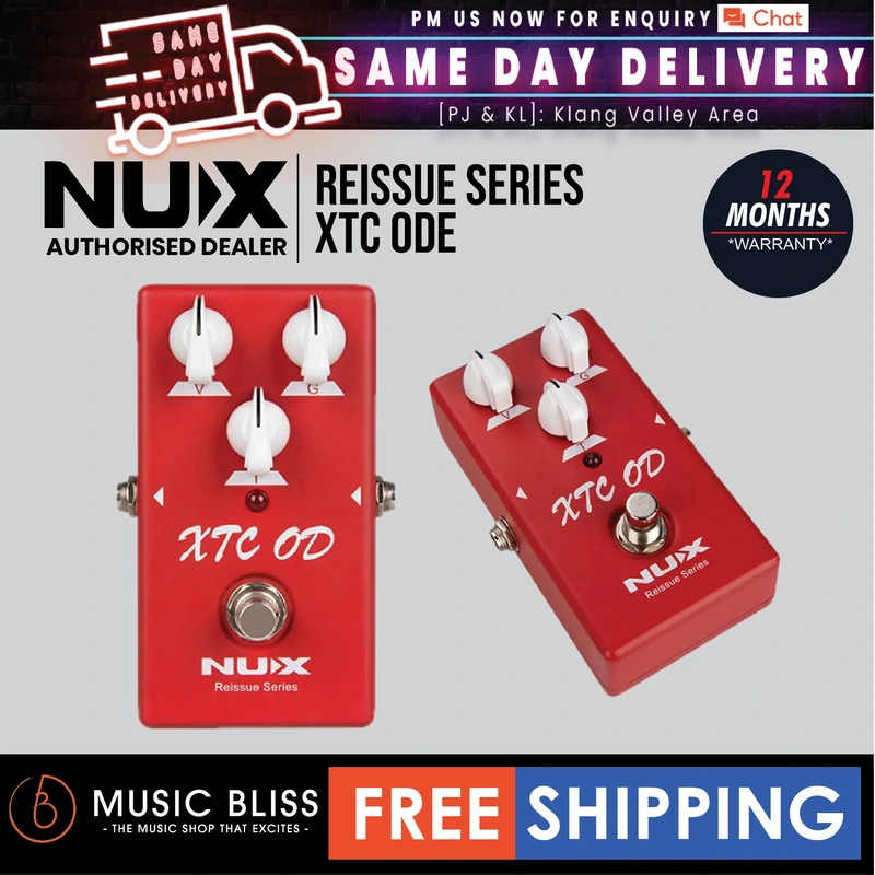 NUX Reissue Series XTC OD Pedal