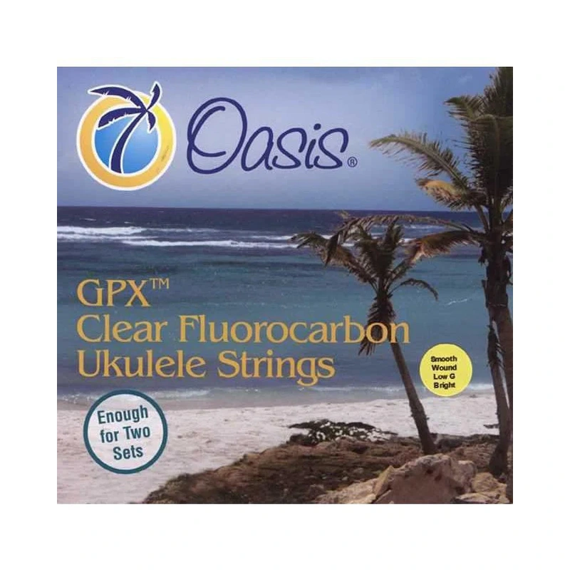 Oasis UKE-8001SB Uke Set, Bright Low G, Smooth Wound