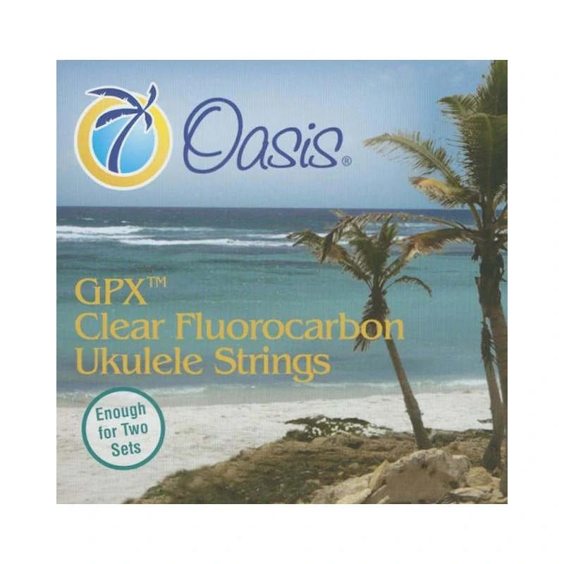 Oasis UKE-8101F Warm Low G Uke Set, All Fluorocarbon Strings