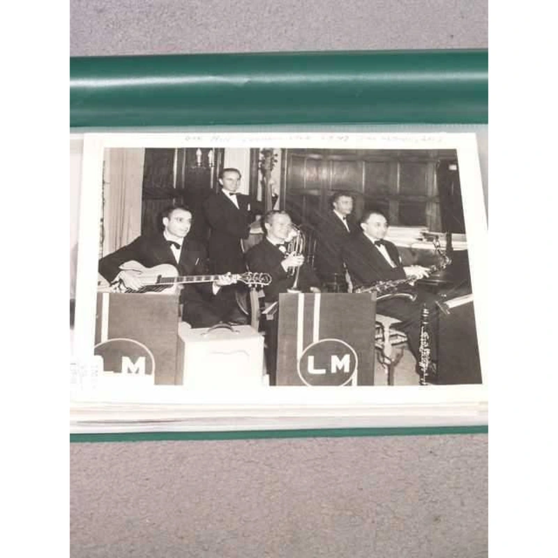 Old Photo: Labeled "Oak Hill Country Club 1947 John, Al, Muzzy, Leo"