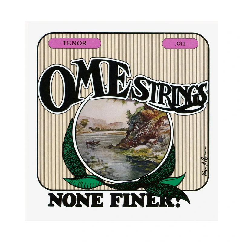Ome Nickel Wound Tenor 4-String Banjo Set