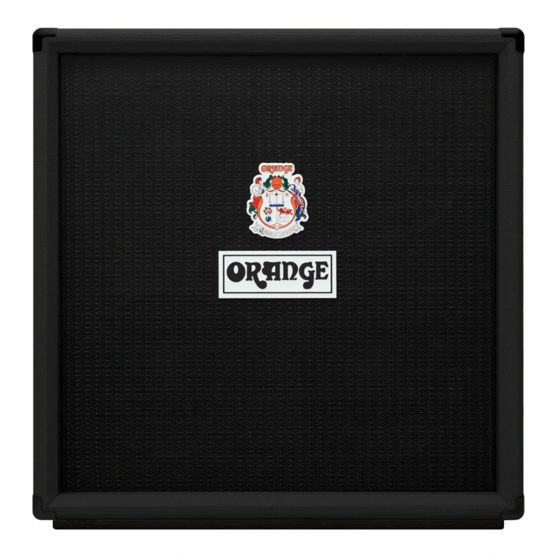 Orange 4x10" 600-Watt Bass Cabinet - Black