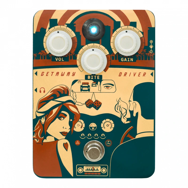 Orange Amplifiers Getaway Driver DI Box and Drive Effects Pedal
