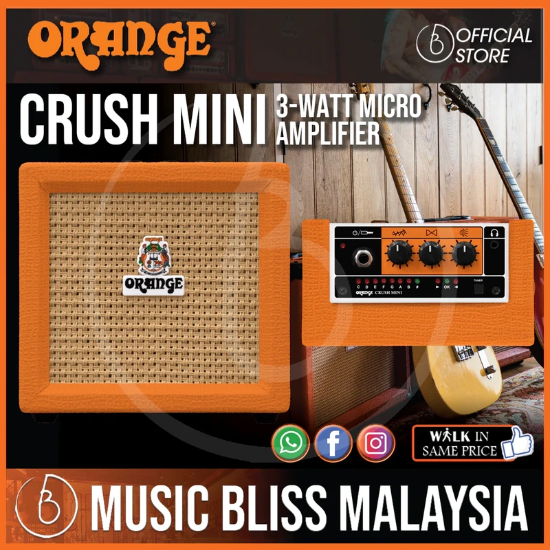 Orange Crush Mini 3-watt Micro Amplifier