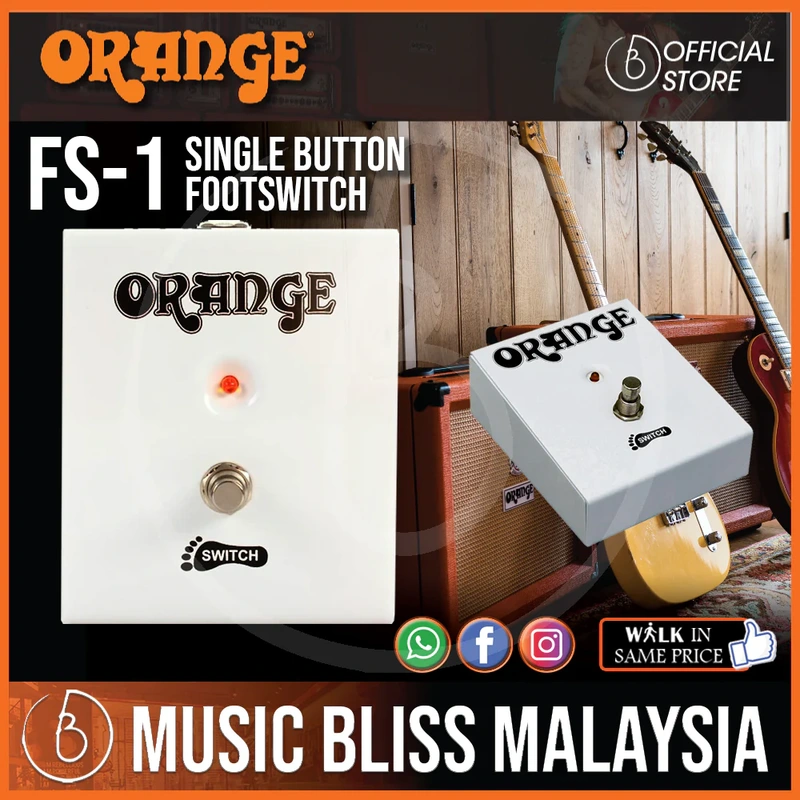 Orange FS-1 Single Button Footswitch