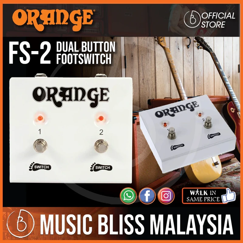 Orange FS-2 Dual Function Footswitch