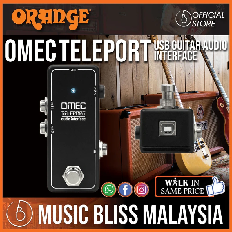 Orange OMEC Teleport Guitar Audio Interface