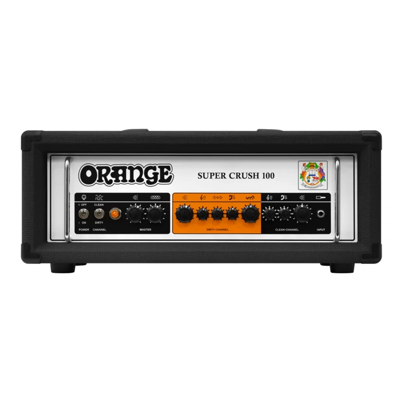 Orange Super Crush 100 - 100-Watt Solid-State Amplifier  - Black