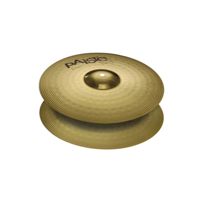 Paiste 13" 101 Brass Hi-Hat Cymbals - 13 inch (Pair)
