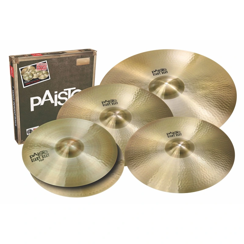Paiste Giant Beat Cymbal Set 15/20/24 + Free 18