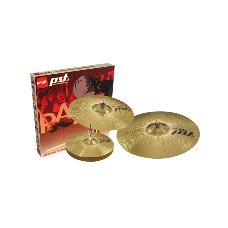 Paiste PST 3 Universal Cymbal Set - 14"/16"/20"