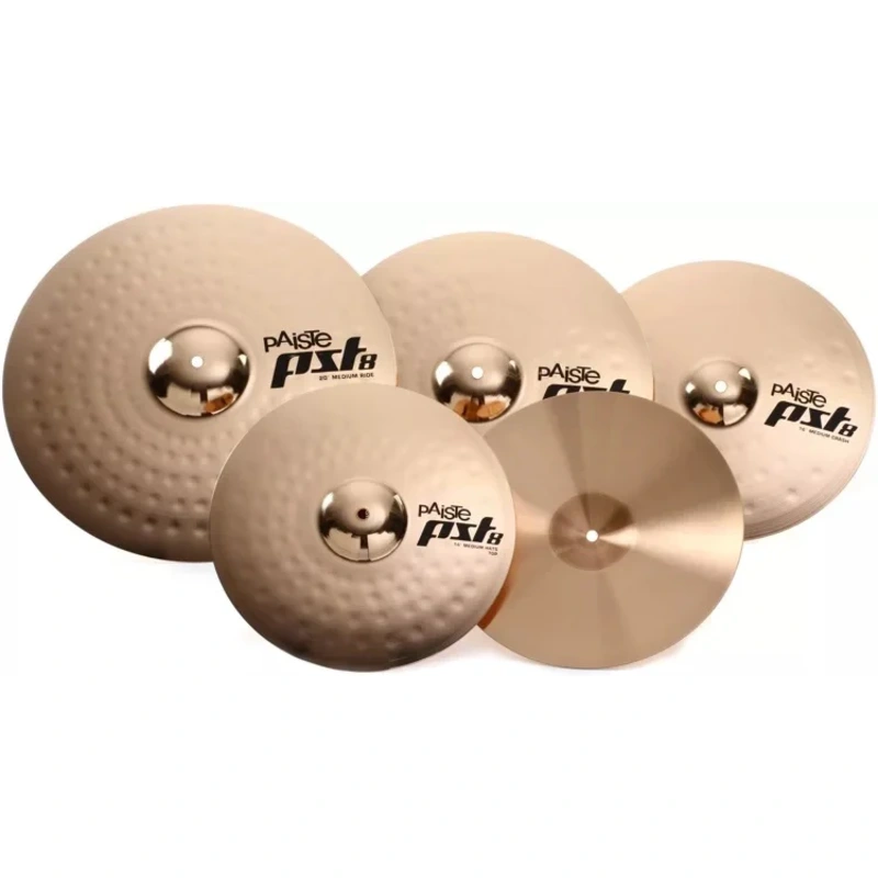 Paiste PST 8 Reflector Universal Cymbal Set 14/18/20 - Free 16" Crash